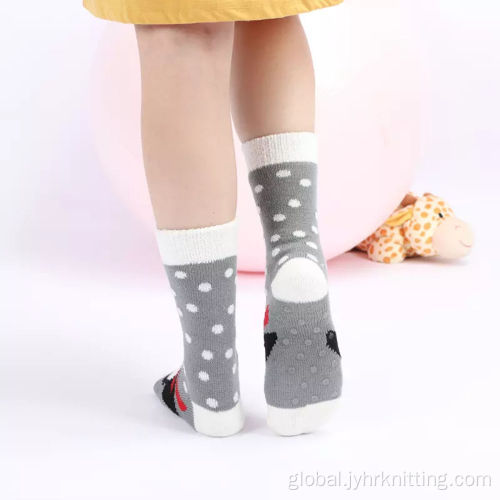 Womens Slipper Socks With Soles Women Warm Thermal Chunky Sipper Socks Factory